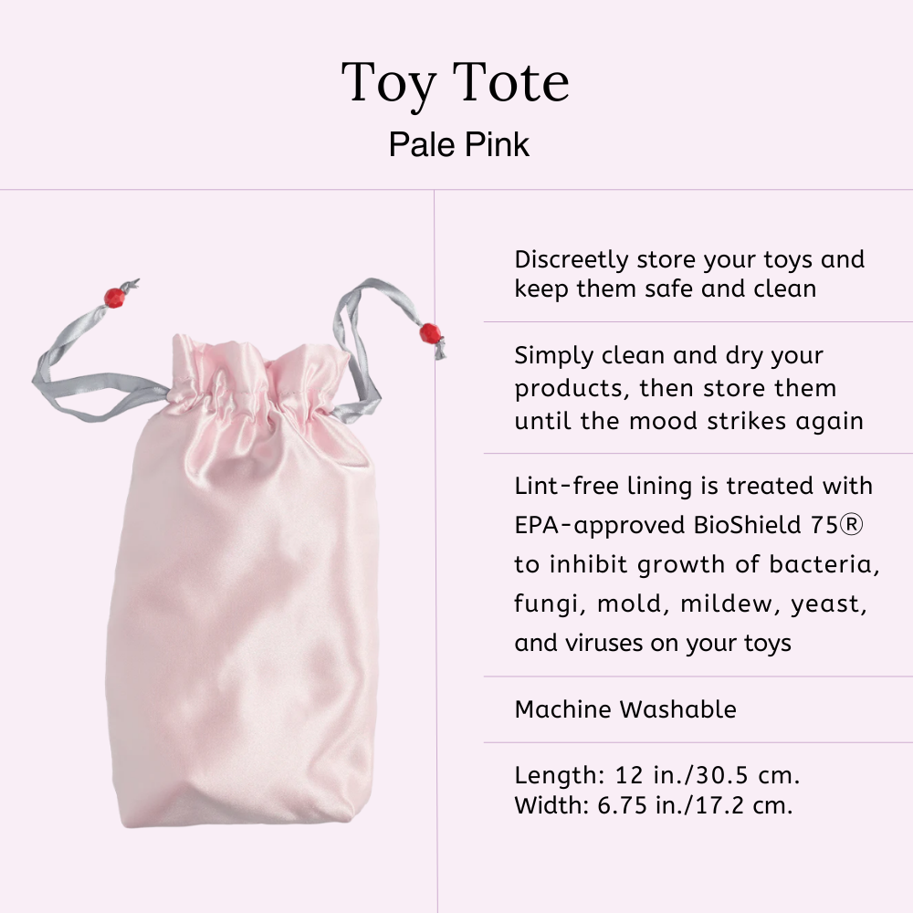 Toy Tote - Pale Pink
