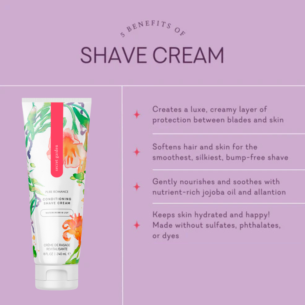 Coochy Shave Cream - Secret Garden