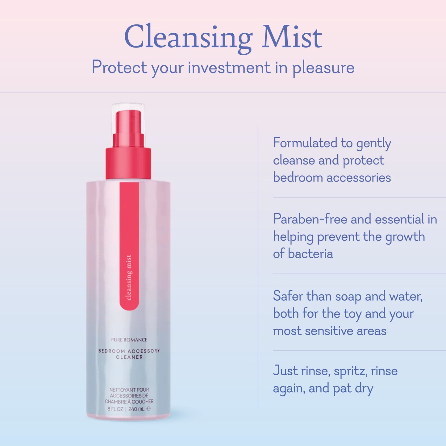 Toy Cleansing Mist