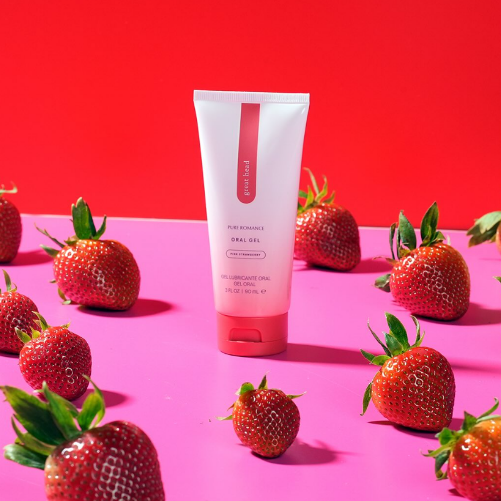 Great Head Oral Gel - Pink Strawberry