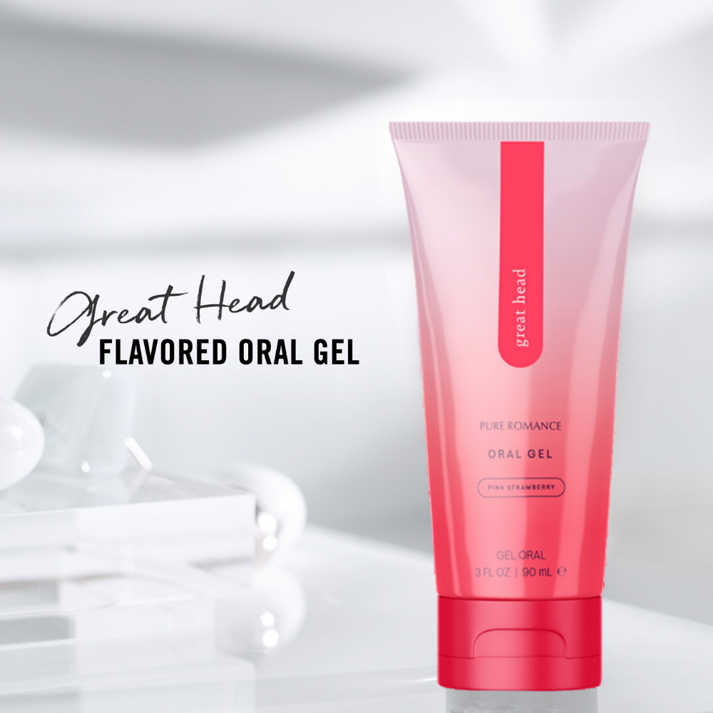 Great Head Oral Gel - Pink Strawberry