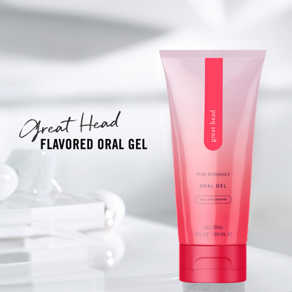 Great Head Oral Gel - Pink Strawberry