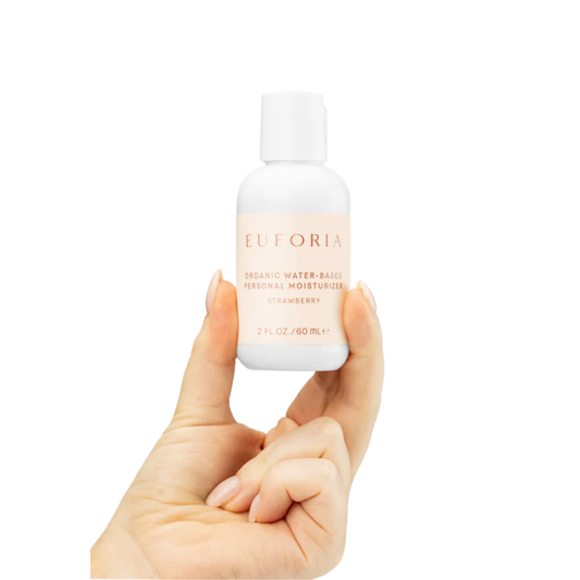 Organic Water Based Personal Moisturizer Strawberry
