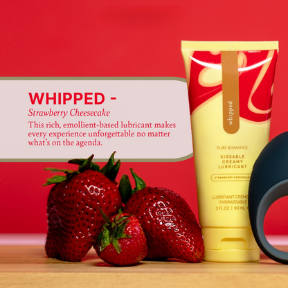 Whipped Creme Lubricant - Strawberry Cheesecake